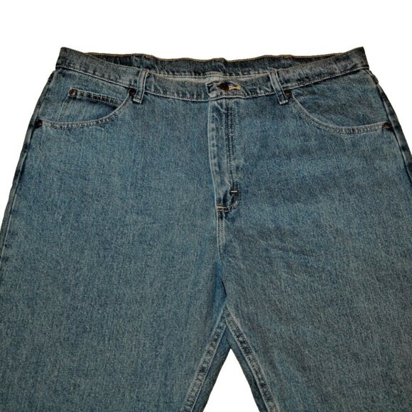 Men's Wrangler Jeans 38 X 34 Relaxed Fit - Picture 3 of 9
